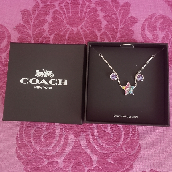 NIB Coach Rainbow Swarovski Set - Picture 3 of 5
